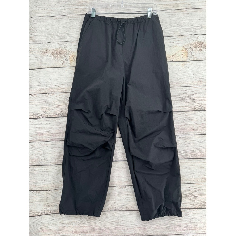 Vans Cargo Pants Men Medium Black Nylon Articulated Knee VN000HGRBLK